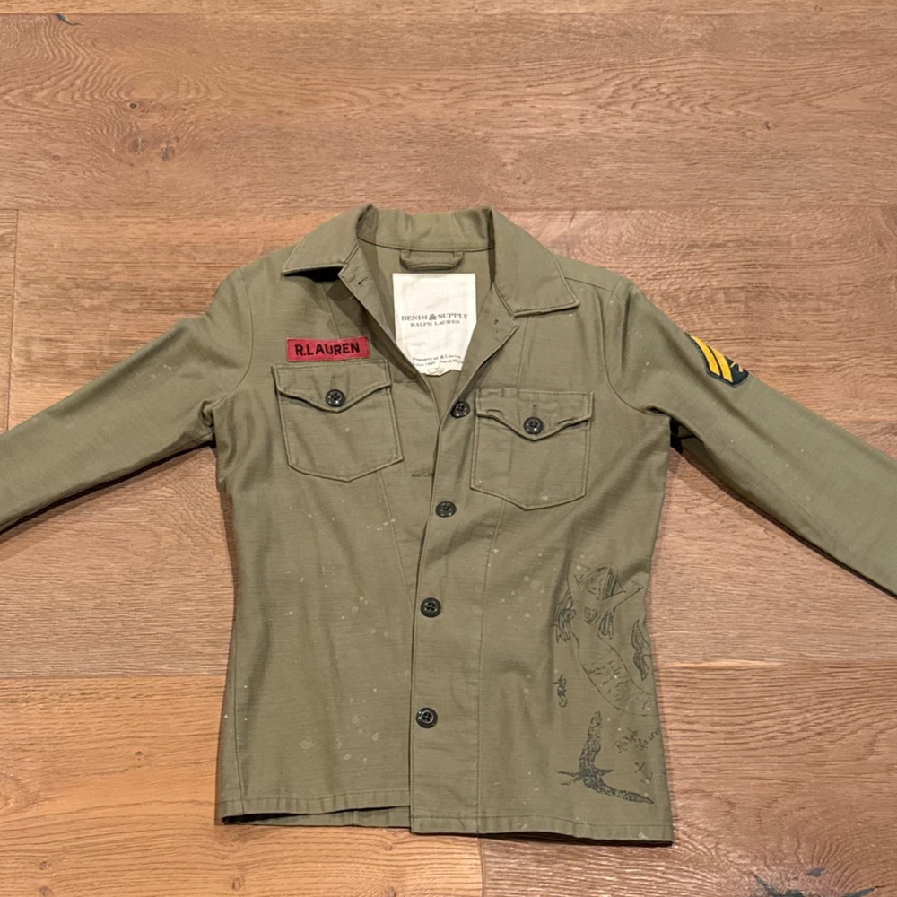 Denim & Supply Ralph Lauren Khaki Utility Jacket